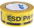 ESD Floor Marking Tape, 48mm x 66m, Black / Yellow